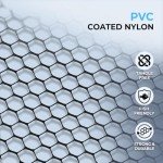 Calamus Triangle Floating Fishing Net, Lightweight & Strong Fishing Net with Non-Slip Elastomer Handle, Fish Friendly PVC Coated Nylon Net, Built-in Elastic Lanyard and Belt Clip