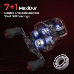 KastKing Royale Legend Glory Baitcasting Reel, 8.0:1 Gear Ratio, Right Handed