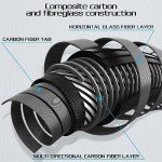 Sougayilang Fishing Rod - Medium 2Pc Graphite Composite Blank Spinning & Casting Rod, Camouflage EVA Grip, Smooth Transition Fishing Pole-Grey-5'10''-Casting