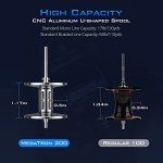 KastKing Megatron 200 Baitcasting Reel, 6.4:1 Gear Ratio, Left Handed