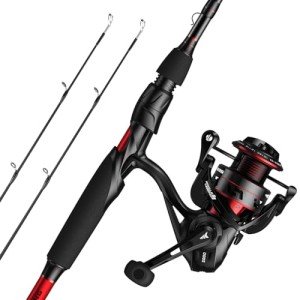 KastKing Royale Legend II Spinning Fishing Combos, 7'0'' M Twin Tips Rod, Size 3000