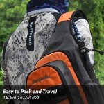 KastKing Compass Telescopic Fishing Rods, Casting Rod, 6ft 6in - Medium Heavy - Moderate Fast