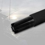 Fiblink Trolling Rod Saltwater Deep Dropper Big Game Rod Conventional Boat Roller Rod Carbon Fishing Pole (2 Pieces - 5'6" - 30-50lbs)