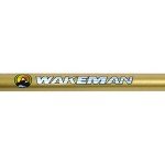 Fishing Rod and Reel Combo - 2pc Strike Series Medium Action 78-Inch Spinning Reel Fishing Pole - Angling Gear for Bass and Trout by Wakeman (Gold), 6.5 feet