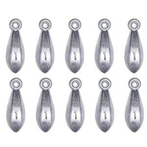 Fishing Weights Sinkers Bank Sinkers Bullet Weights for Surf Fishing Pier Bank Fishing Saltwater Fishing Gear 1oz to 8oz