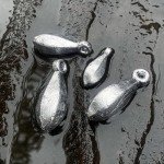 Fishing Weights Sinkers Bank Sinkers Bullet Weights for Surf Fishing Pier Bank Fishing Saltwater Fishing Gear 1oz to 8oz