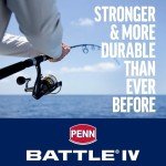 PENN Battle IV Spinning Reel and Fishing Rod Combo