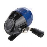 Portable Spincast Fishing Reel High Speed 3.0:1 Gear Ratio Dialadjustable Disk Drag Handle Knobs Outdoor Harpoon Dart Reel(Blue)