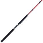 PENN Mariner III Boat Conventional Fishing Rod, Black/Red, 6'6" - Medium Heavy - 1pc - 15-30lb