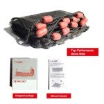 BasicGear Professional Seine Net 4' x 10' | Ultra Strong | Maximizes Catch | Ideal for Both Commercial and Recreational Fishing | Multiple