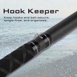 LITTMA 3 Piece/4 Piece Surf Spinning Rod 9ft 12ft 15ft Saltwater Casting Graphite Fishing Travel Rod Barra de Surf Rod