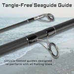 LITTMA 3 Piece/4 Piece Surf Spinning Rod 9ft 12ft 15ft Saltwater Casting Graphite Fishing Travel Rod Barra de Surf Rod