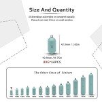 ECOFT Alloy Steel Fishing Weights Sinkers 80g-1000g Coated Raindrop Weights Bank Sinkers Cylindrical Deep Drop Weights Assorted Sizes Bag Non-Lead Fishing Weights Saltwater for Bottom Fishing