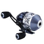 RUNCL Spincast Fishing Reel, Upgrade No-Rust Push Button Casting Design, 4.0:1 Gear Ratio, 17.5 LB Max Drag, Reversible Handle for Left/Right, Includes Monofilament Line, Gift for Fishing Lover