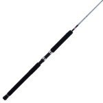 PENN Prevail III 6'6" Jig Spinning Rod; 1-Piece Fishing Rod, Durable Graphite Composite Construction, Durable Stainless Steel Guides