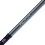 PENN Prevail III 6'6" Jig Spinning Rod; 1-Piece Fishing Rod, Durable Graphite Composite Construction, Durable Stainless Steel Guides