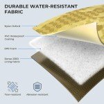 KastKing BaitSpace Standard Fishing Tackle Sling Bag, Water-resistant Backpack & Sling Pack for Bank, Wader & Boat Fishing, Rod & Beverage Holder, Adjustable Straps, Durable Nylon Fabric