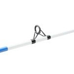 Shakespeare Tiger Spinning Reel and Fishing Rod Combo, 9' 2-Piece Rod, Tubular Fiberglass Rod Blank Construction, Comfortable and Durable EVA Handle