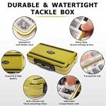 TRUSCEND Widely Used Fishing Tackle & Accessories Kit Worth Ever Penny, Fishing Tackle Box with Tackle Included, Fishing Sinker Weight Hook Swivels Snap Leader Lure, Economic/Giftable Fishing Gear Set