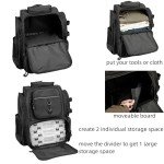 WANOON Fishing Backpack with Rod Holders, 4 Tackle Box and Waterproof Fishing Tackle Backpack