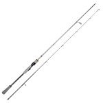 HANDING Pioneer Spinning Rod, Bass Fishing Rod with 24T Carbon Fiber, 7' MF Action M Power Spinning Fishing Rod EVA Handle, TS Ceramic Guides, 2 Pieces