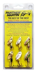 Panther Martin Spinner Trout Panfish Best of The Best Kit DSG6 Deadly 6 Lures