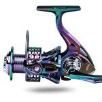 Sougayilang Fishing Reel Light Weight Ultra Smooth Aluminum Spinning Fishing Reel-13+1BB - LY2000