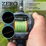 Reaction Tackle Braided Fishing Line Blue Camo 15LB 150yd