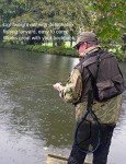 Facikono Fly Fishing Net Trout Net Kayak Fishing Net Freshwater Trout Fishing Landing Net Rubber Mesh for Catch and Release