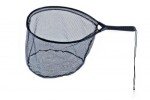 Ranger Catch and Release Knotless Flat-Bottom Landing Net (8-Inch Handle, 14x18-Inch Hoop, 12-Inch Net Depth)