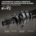 KastKing Zephyr Bait Finesse Fishing Rod,6'3", Fast, Ultra Light