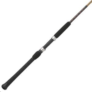 Ugly Stik 6’6” Tiger Elite Spinning Rod, One Piece Nearshore/Offshore Rod, 12-30lb Line Rating, Medium Heavy Rod Power, 3/4-4 oz. Lure Rating, Versatile and Dependable