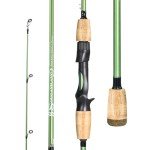 Sougayilang Fishing Rods,24 Ton Carbon Fiber Spinning Rod & Casting Rod Stainless Steel Guides,Lightweight Baitcasting Rod - Two Pieces- Casting- 6'0"
