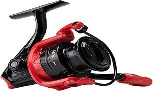 Abu Garcia Max Pro Spincast Reel, Size 10, Right/Left Handle Position, Teflon Twin Cam for Smooth Operation