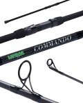 LITTMA Surf Spinning Rod - 9/10/11/12ft Graphite Saltwater Fishing Rod with Durable Stainless Steel Guides - Lightweight and Travel-Friendly Design for Beach and Surf Fishing