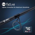 KastKing Verus Performance Spinning & Casting Fishing Rod with Extra Tip, Lightweight KastFlex IM6 Graphite, FazLite Rings Guides, EVA Grip, PTS Power Transition System, Spin, 7'0", M