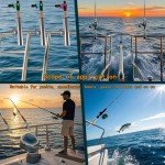Boat Fishing Rod Holder, 316 Stainless Steel Rail Mount Fishing Rod Holder for Boat 1-1/4" to 2" Rail Stopper Cap at Bottom