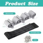 RunNico 2 pack Boating Vertical Fishing Rod Holders,Fishing Rod Holder,Boating Vertical Fishing Rod Rack for Storage,Fishing Pole Strap for Boat Deck