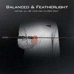 KastKing Kestrel Bait Finesse Casting Rod 2 pc 6'3" UL
