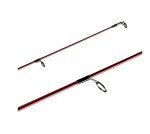 Berkley 7’ Cherrywood HD Spinning Rod, One Piece Spinning Rod, 8-17lb Line Rating, Medium Heavy Rod Power, Fast Action, 1/4-1 oz. Lure Rating,Red