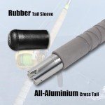 Fiblink 2-Piece Saltwater Offshore Trolling Rod Big Game Rod Conventional Boat Fishing Pole (6'6" - 2pc - 80-120lbs)