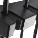 Berkley Horizontal 4 Fishing Rod Rack, Black