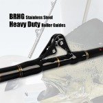 Fiblink 1-Piece Saltwater Offshore Trolling Rod 6-Feet Big Game Rod Conventional Boat Fishing Pole (30-50 lbs)
