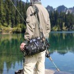 Sougayilang Fishing Tackle Bags with 3600 Tackle Tray - Fishing Tackle Storage Bags for Saltwater or Freshwater Fishing Gear - Padded Shoulder Strap - Tackle Box Bag Fishing Bag(Green)