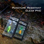 KastKing BaitSpace Fishing Tackle Bag – Water-Resistant Tackle Storage With Utility Boxes, Soft Bait Binder, Adjustable Shoulder Strap, Durable Fishing Gear Tackle Storage