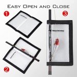 KastKing BaitSpace Fishing Tackle Bag – Water-Resistant Tackle Storage With Utility Boxes, Soft Bait Binder, Adjustable Shoulder Strap, Durable Fishing Gear Tackle Storage
