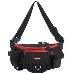 Piscifun Fishing Bag Portable Outdoor Fishing Tackle Bags Multiple Waist Bag Fanny Pack …, Black, One Size, Fishing Tackle Storage Bags