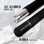 Fiblink Saltwater Offshore Heavy Trolling Fishing Rod Big Game Conventional Boat Fishing Roller Rod Pole with All Roller Guides (2-Piece,7-Feet 6-Inch,30-50lb)