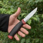 Morakniv M-13216 Companion Fixed Blade Outdoor Knife with Stainless Steel Blade, 4.1-Inch, Desert Tan