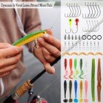 111PCS Fishing Lures Kit with Tackle Box for Bass Trout Salmon,Freshwater Bait Tackle Kit Included Crankbaits Spoon Hooks Weights and Other Fish Accessories,Men's Fishing Lure Gear Set Gifts